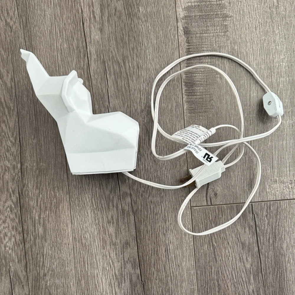 Restoration Hardware Modern Safari Animal Porcelain Nightlight - Elephant